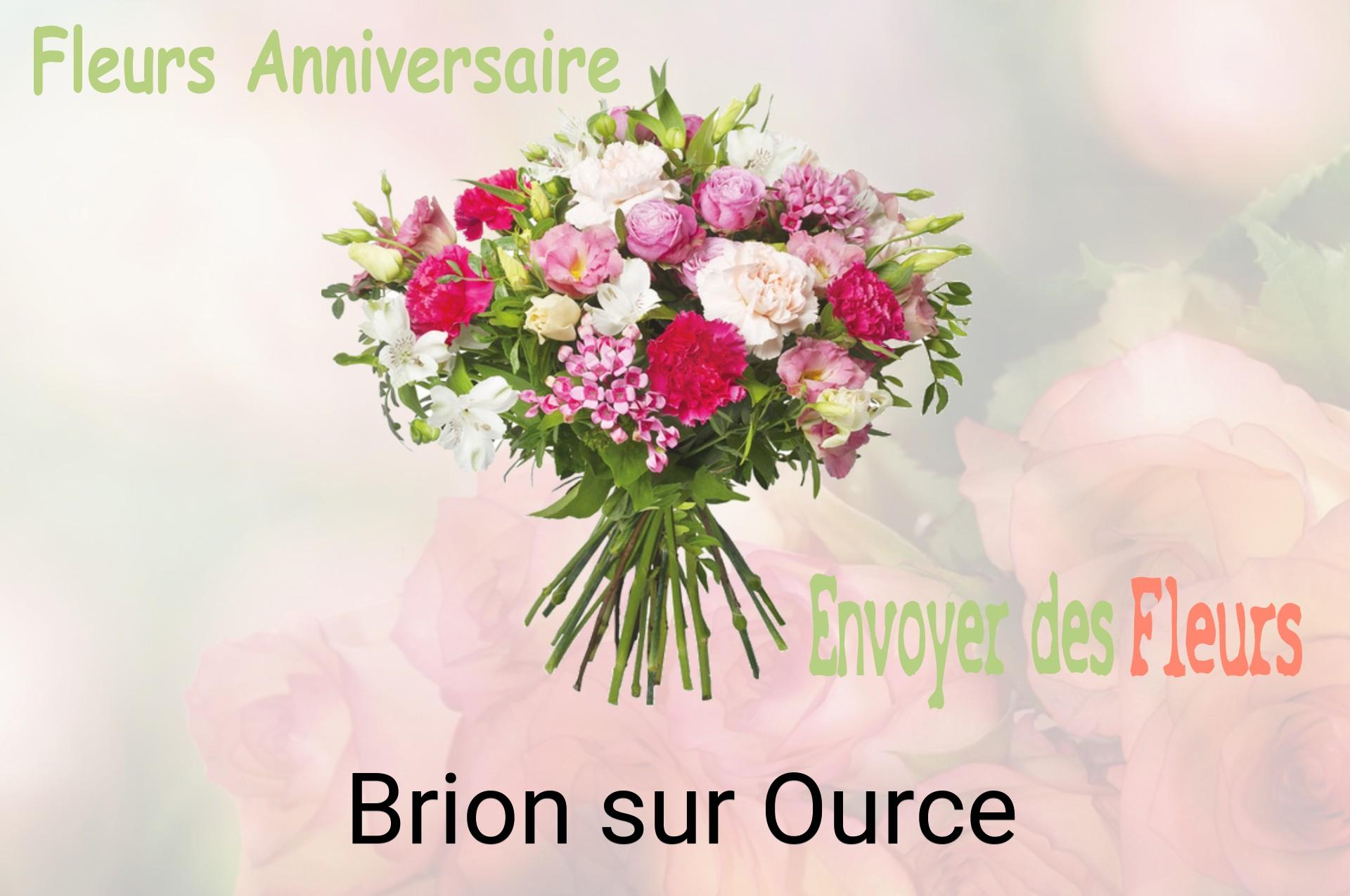 Bouquet de fleurs d’anniversaire livré à Brion-sur-Ource