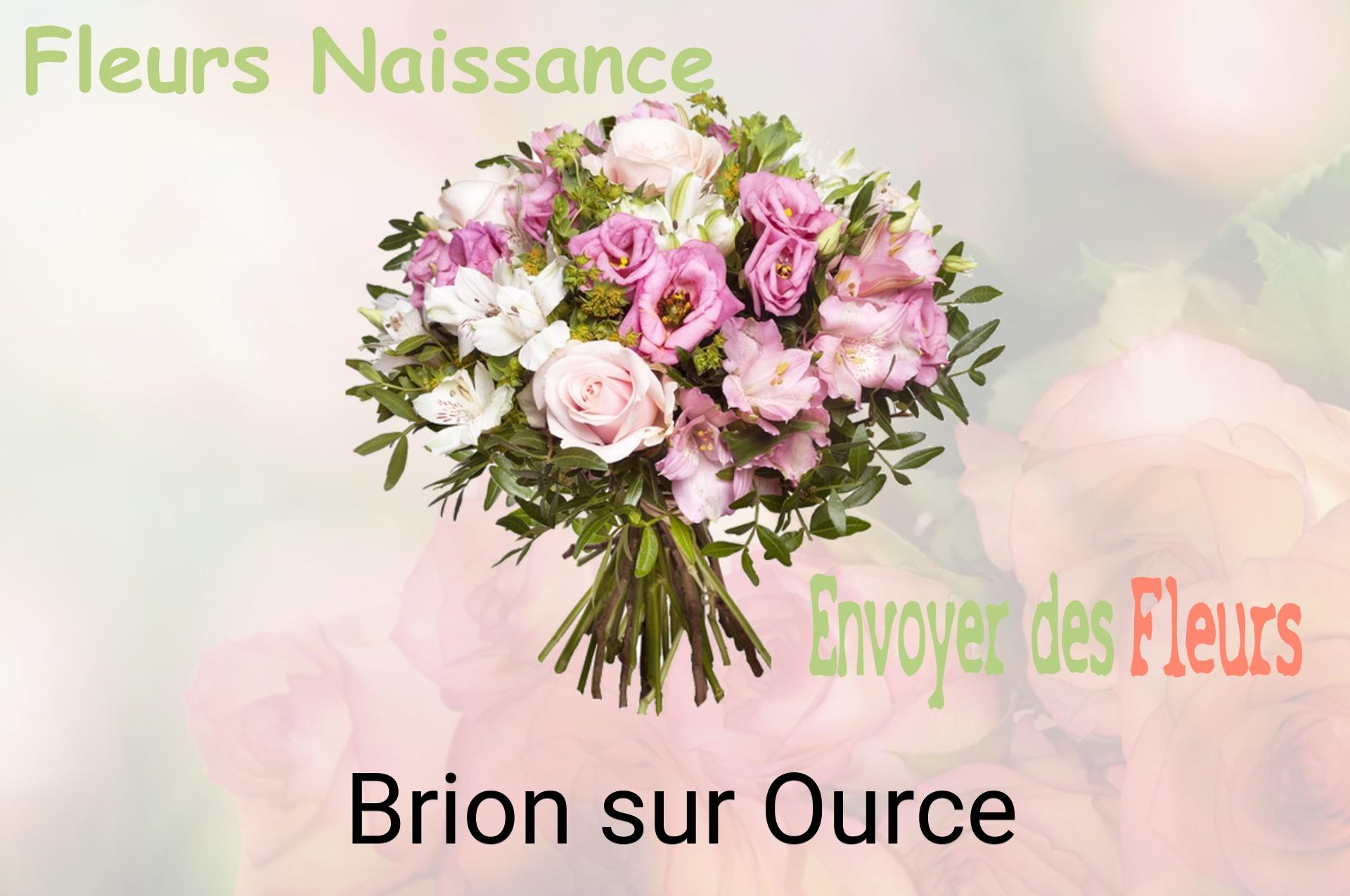 Bouquet de fleurs de naissance livré à Brion-sur-Ource
